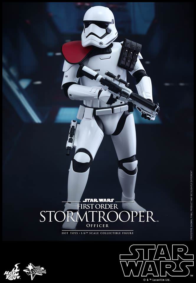 Hot Toys Star Wars: The Force Awakens - First Order Stormtrooper Officer MMS334