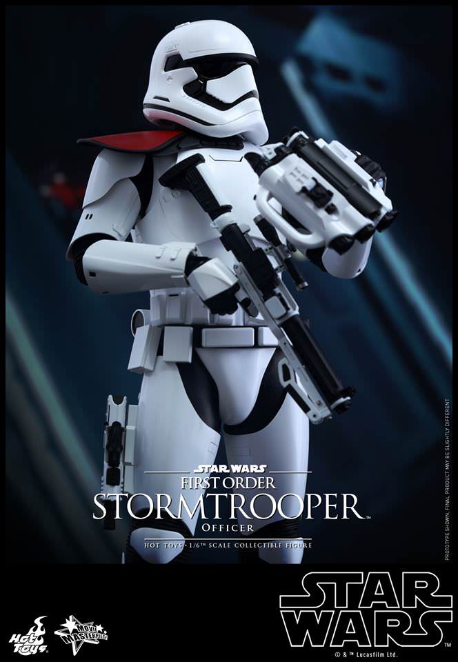 Hot Toys Star Wars: The Force Awakens - First Order Stormtrooper Officer MMS334