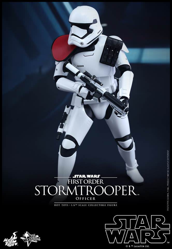 Hot Toys Star Wars: The Force Awakens - First Order Stormtrooper Officer MMS334