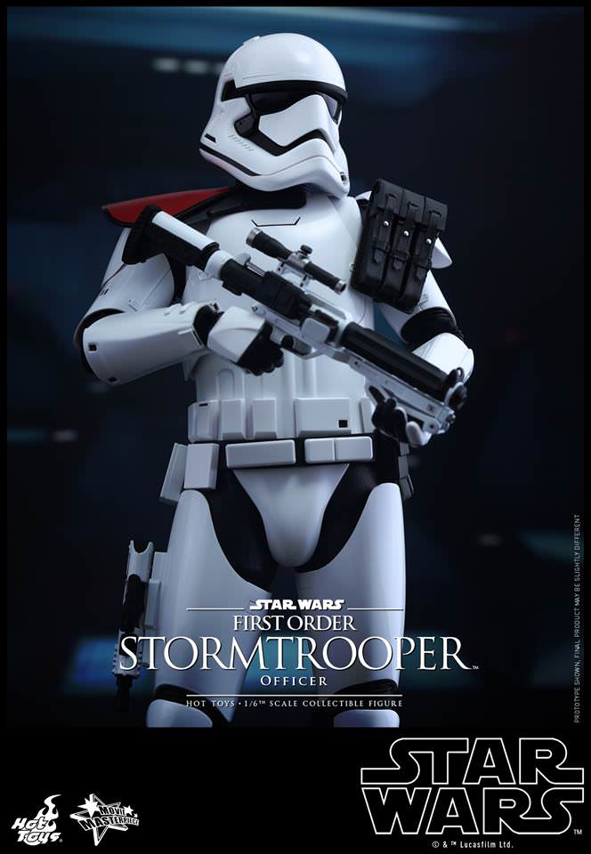 Hot Toys Star Wars: The Force Awakens - First Order Stormtrooper Officer MMS334