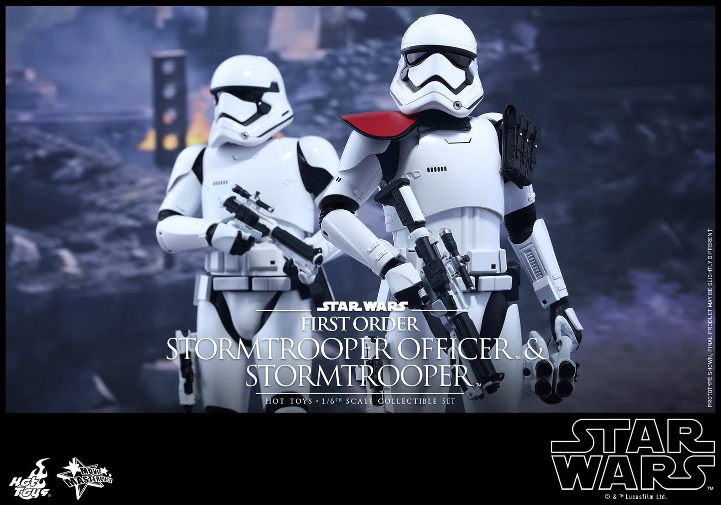 Hot Toys Star Wars : TFA – Fo Stormtrooper Set MMS335