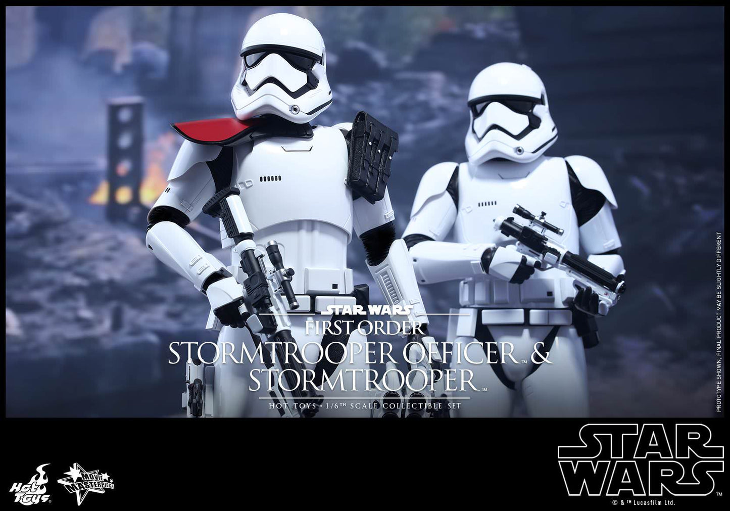 Hot Toys Star Wars : TFA – Fo Stormtrooper Set MMS335