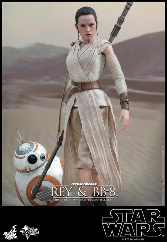 Hot Toys Star Wars: The Force Awakens MMS337 Rey and BB-8 MMS337