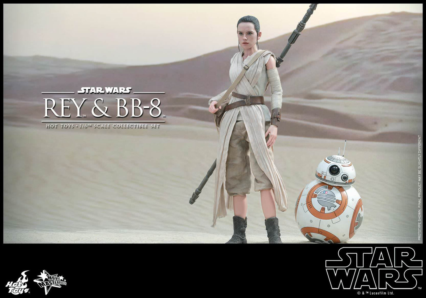 Hot Toys Star Wars: The Force Awakens MMS337 Rey and BB-8 MMS337