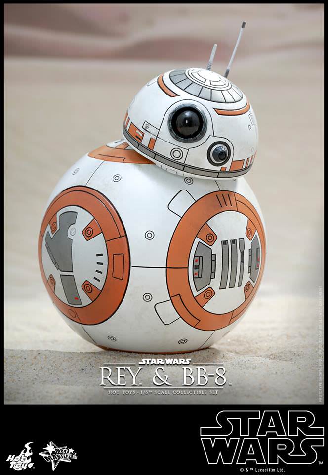 Hot Toys Star Wars: The Force Awakens MMS337 Rey and BB-8 MMS337