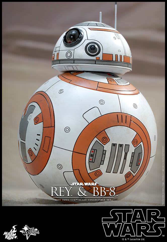 Hot Toys Star Wars: The Force Awakens MMS337 Rey and BB-8 MMS337