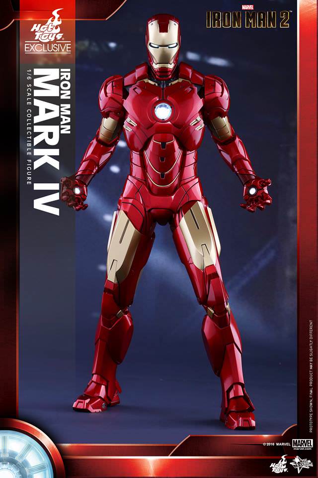 Hot Toys Iron Man 2 – Mark IV MMS338