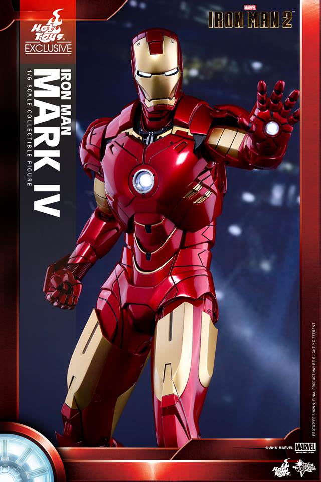 Hot Toys Iron Man 2 – Mark IV MMS338