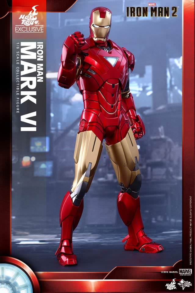 Hot Toys Iron Man 2 – Mark VI MMS339