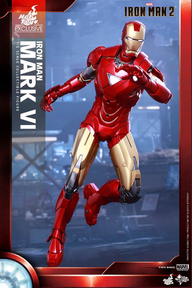 Hot Toys Iron Man 2 – Mark VI MMS339