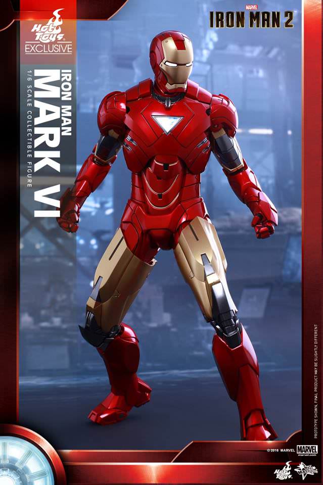 Hot Toys Iron Man 2 – Mark VI MMS339