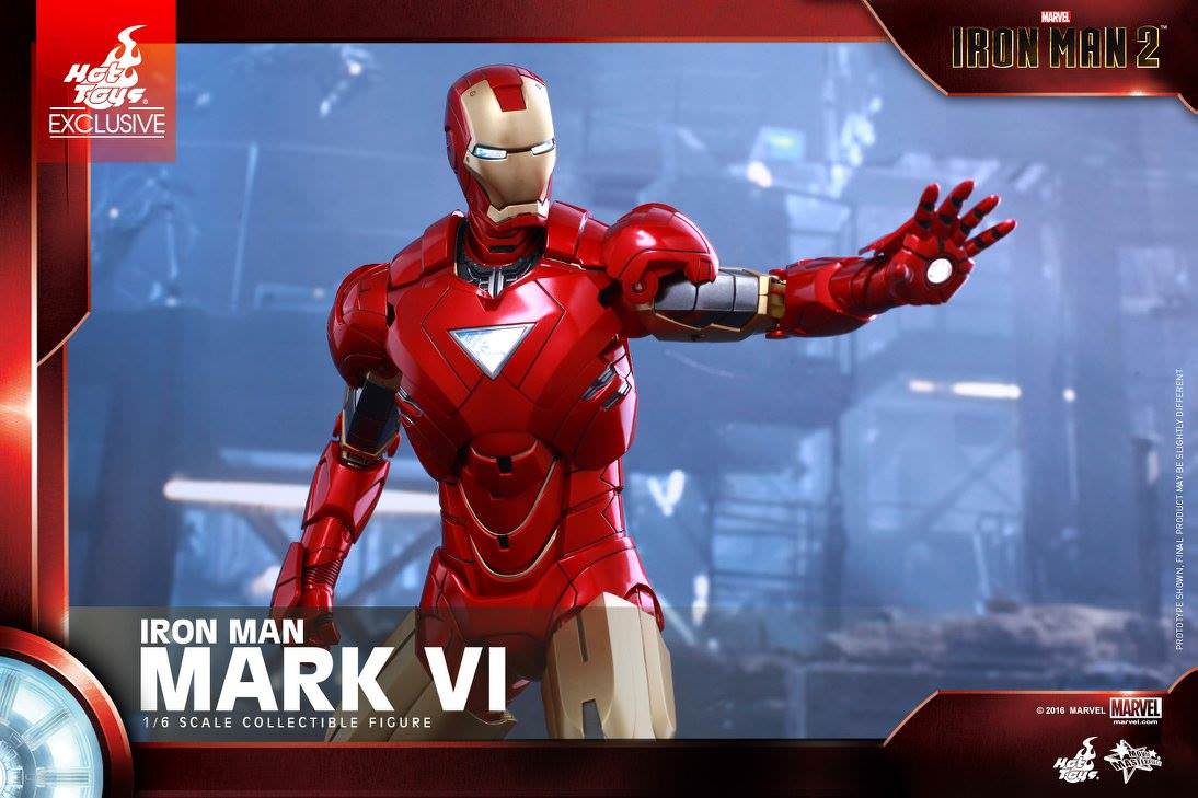 Hot Toys Iron Man 2 – Mark VI MMS339