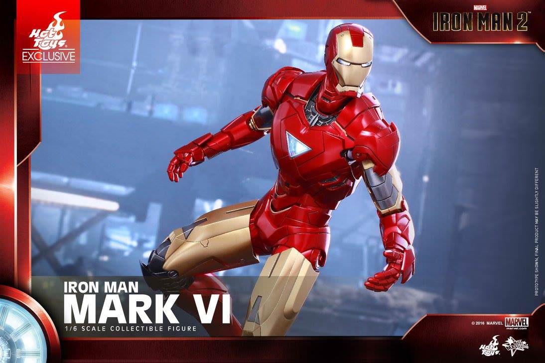 Hot Toys Iron Man 2 – Mark VI MMS339