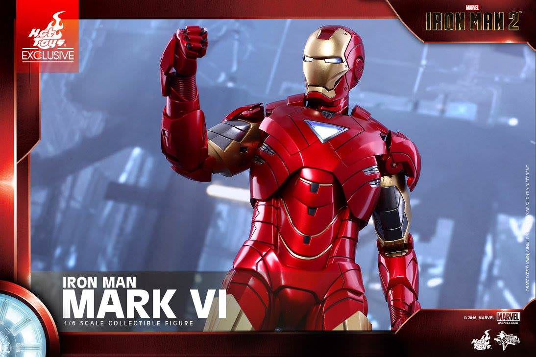 Hot Toys Iron Man 2 – Mark VI MMS339