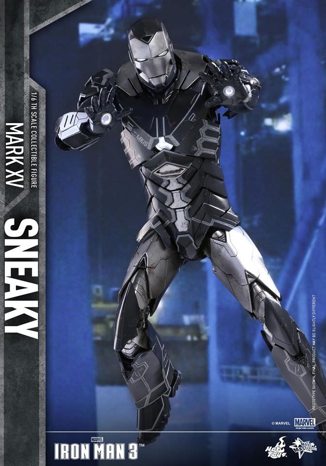 Hot Toys Iron Man 3 - Sneaky (Mark XV) MMS348