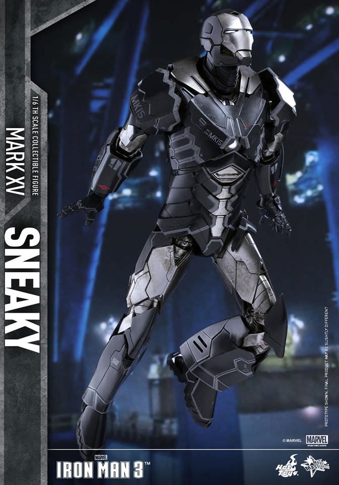 Hot Toys Iron Man 3 - Sneaky (Mark XV) MMS348