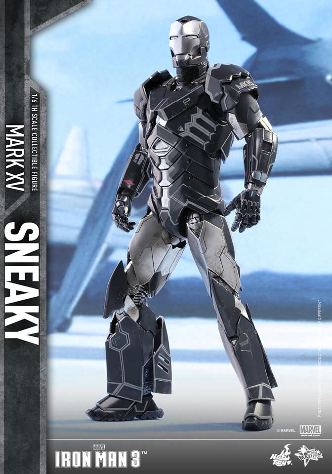 Hot Toys Iron Man 3 - Sneaky (Mark XV) MMS348