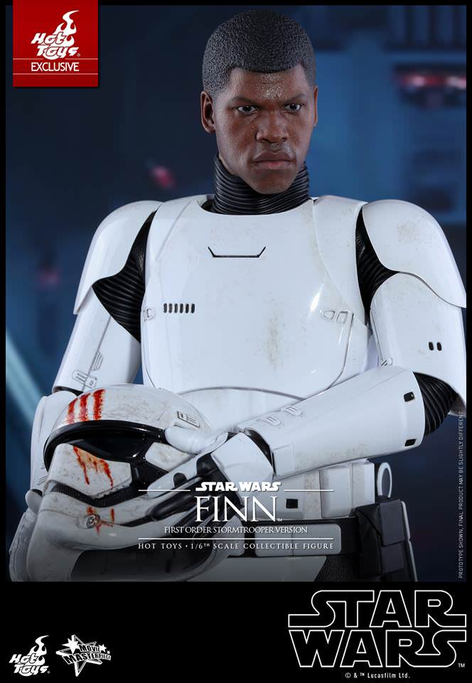 Hot Toys Star Wars: The Force Awakens - Finn (First Order Stormtrooper Version) MMS367