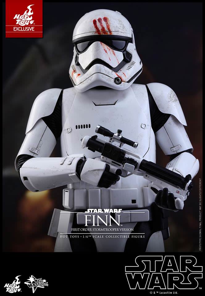 Hot Toys Star Wars: The Force Awakens - Finn (First Order Stormtrooper Version) MMS367