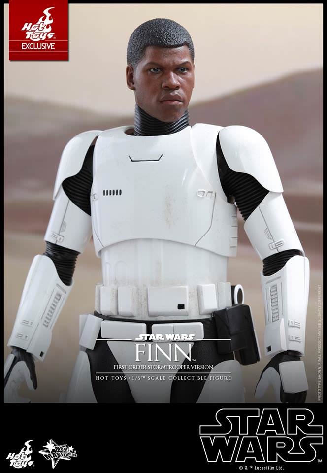 Hot Toys Star Wars: The Force Awakens - Finn (First Order Stormtrooper Version) MMS367