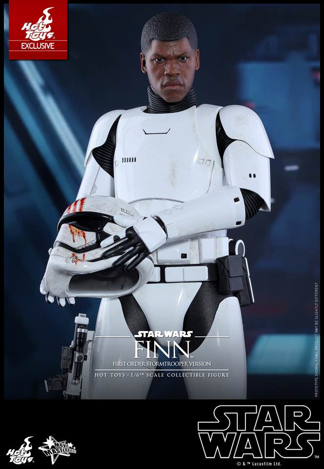 Hot Toys Star Wars: The Force Awakens - Finn (First Order Stormtrooper Version) MMS367