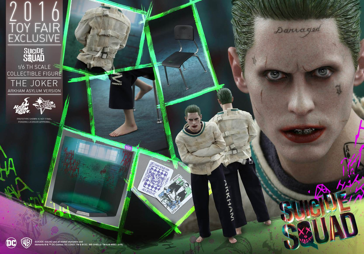 Hot Toys Suicide Squad - The Joker (Arkham Asylum Version) MMS373