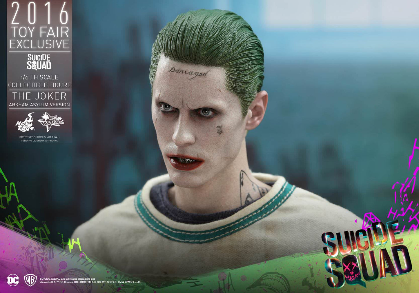 Hot Toys Suicide Squad - The Joker (Arkham Asylum Version) MMS373