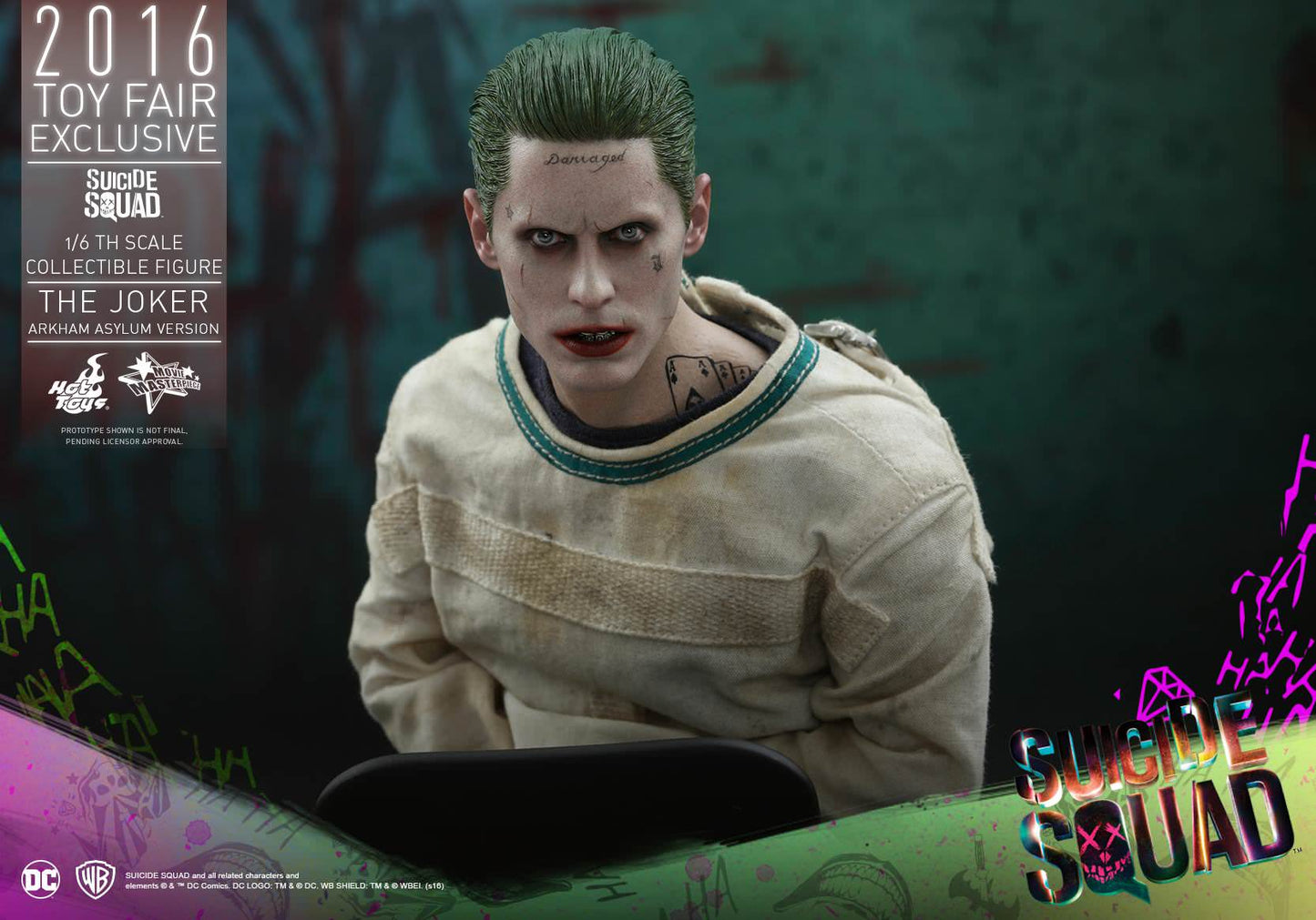 Hot Toys Suicide Squad - The Joker (Arkham Asylum Version) MMS373