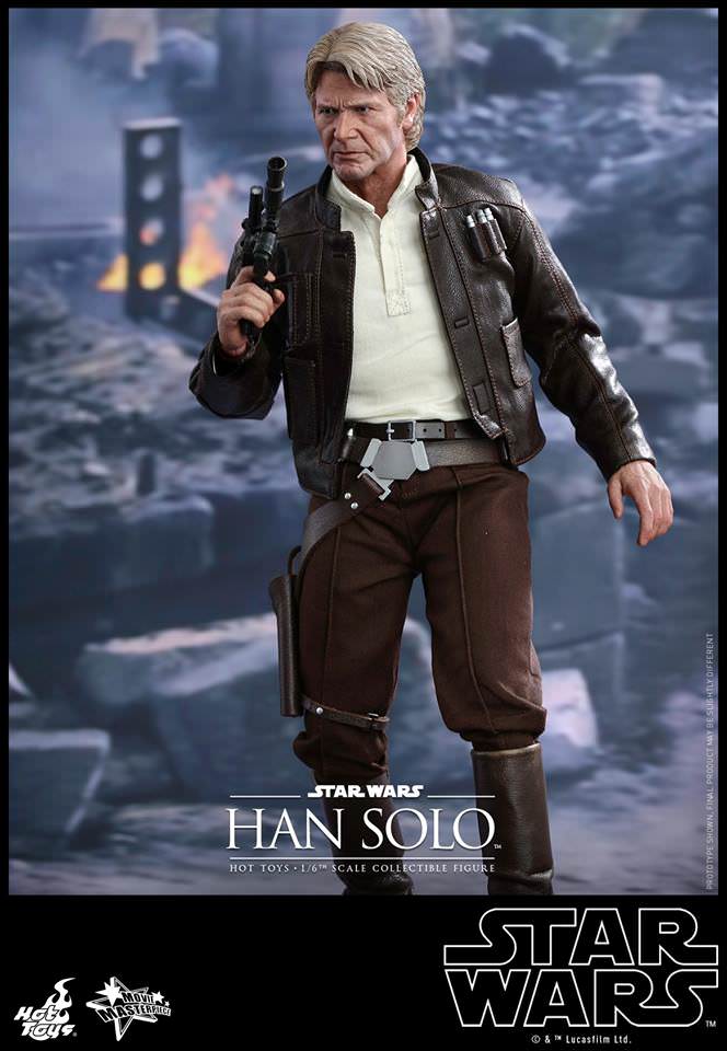 Hot Toys Star Wars: The Force Awakens - Han Solo MMS374