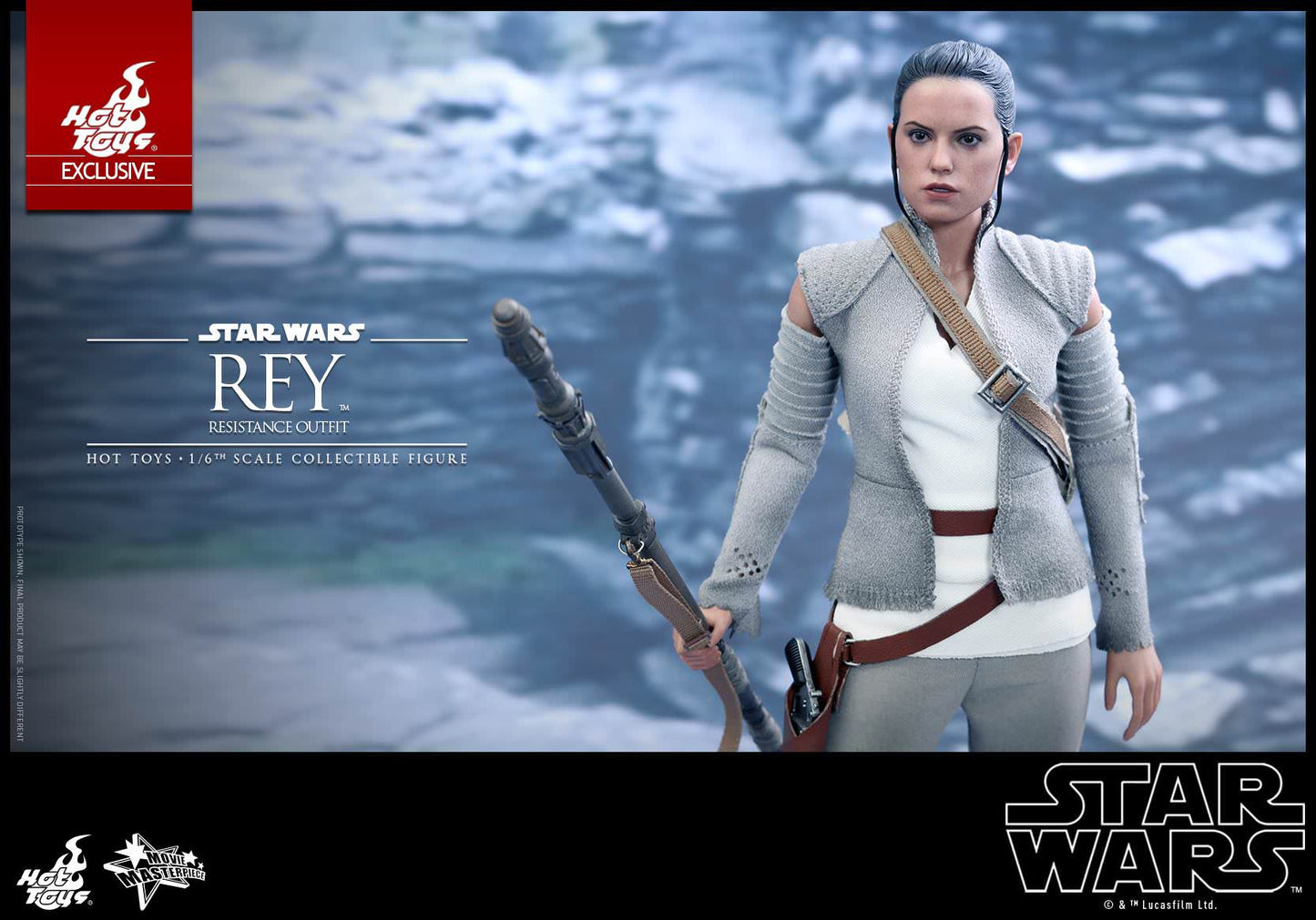 Hot Toys Star Wars: The Force Awakens - Rey (Resistance Outfit) MMS377