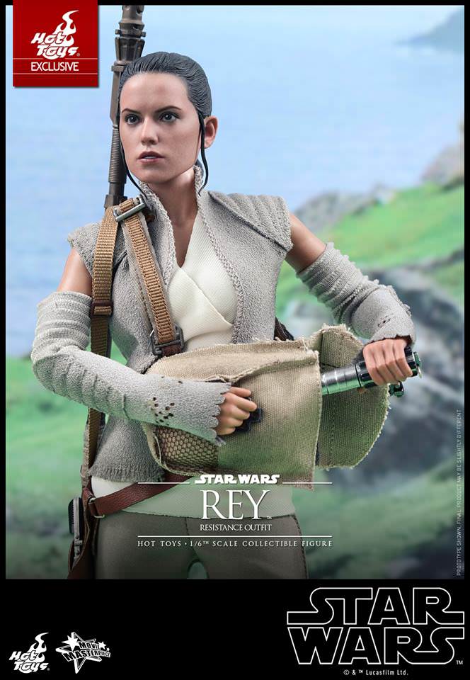 Hot Toys Star Wars: The Force Awakens - Rey (Resistance Outfit) MMS377