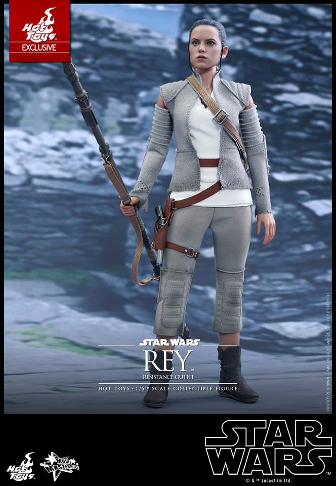 Hot Toys Star Wars: The Force Awakens - Rey (Resistance Outfit) MMS377