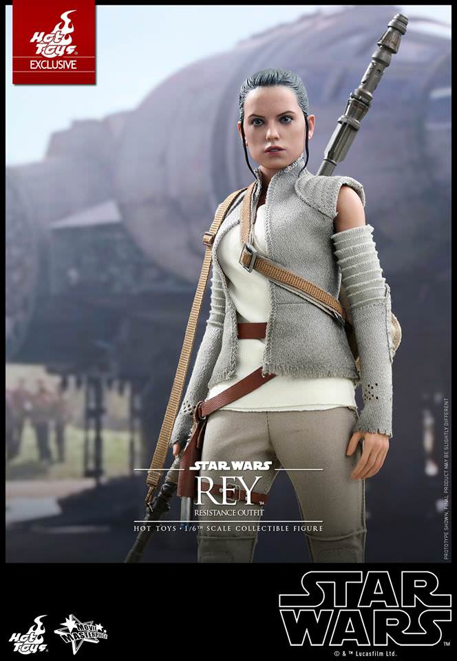 Hot Toys Star Wars: The Force Awakens - Rey (Resistance Outfit) MMS377