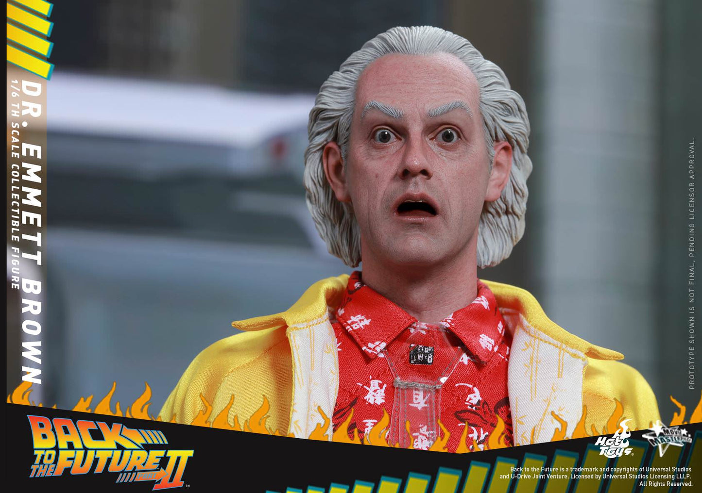 Hot Toys Back To The Future Part II - Dr. Emmett Brown MMS380 (Special Edition)