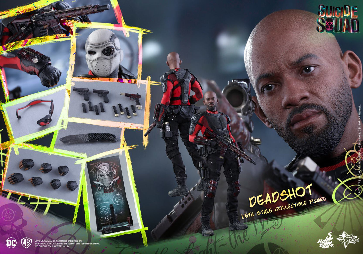 Hot Toys Suicide Squad - Deadshot MMS381 (Regular Edition)