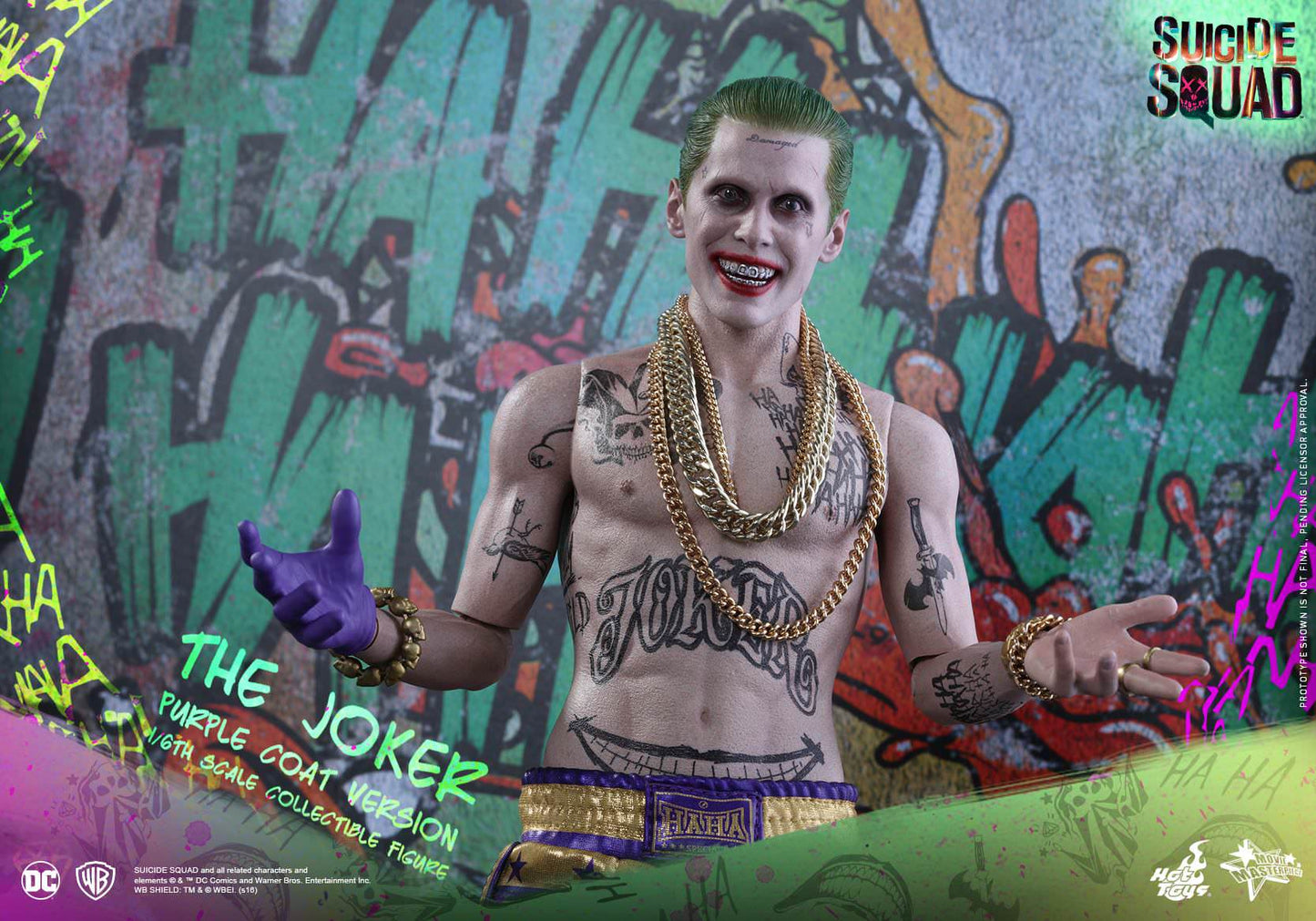 Hot Toys Suicide Squad - The Joker (Purple Coat Version) MMS382  (Special Version)