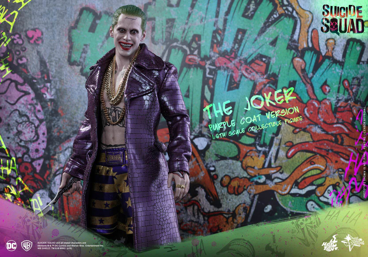 Hot Toys Suicide Squad - The Joker (Purple Coat Version) MMS382  (Special Version)