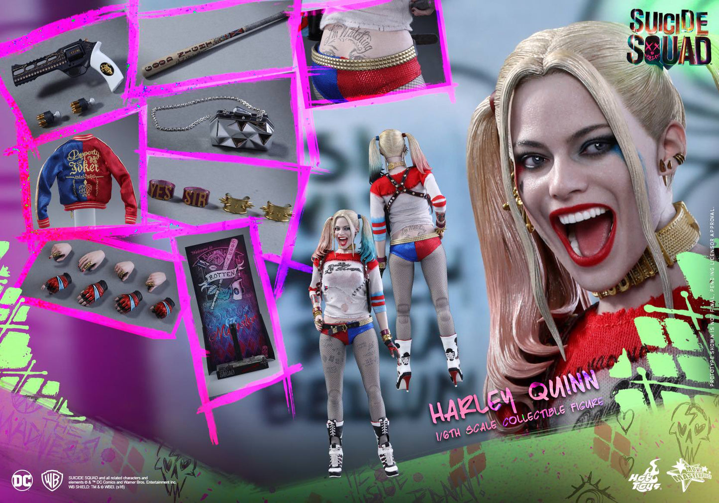 Hot Toys Suicide Squad - Harley Quinn MMS383 (Regular Edition)