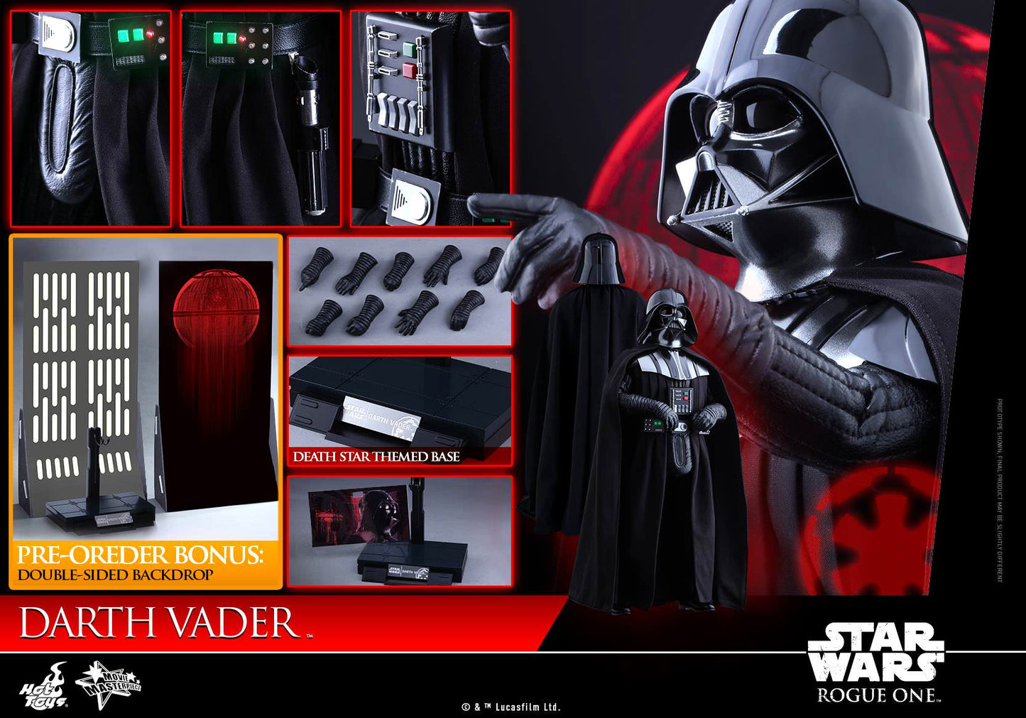 Hot Toys Rogue One: A Star Wars Story - Darth Vader MMS388