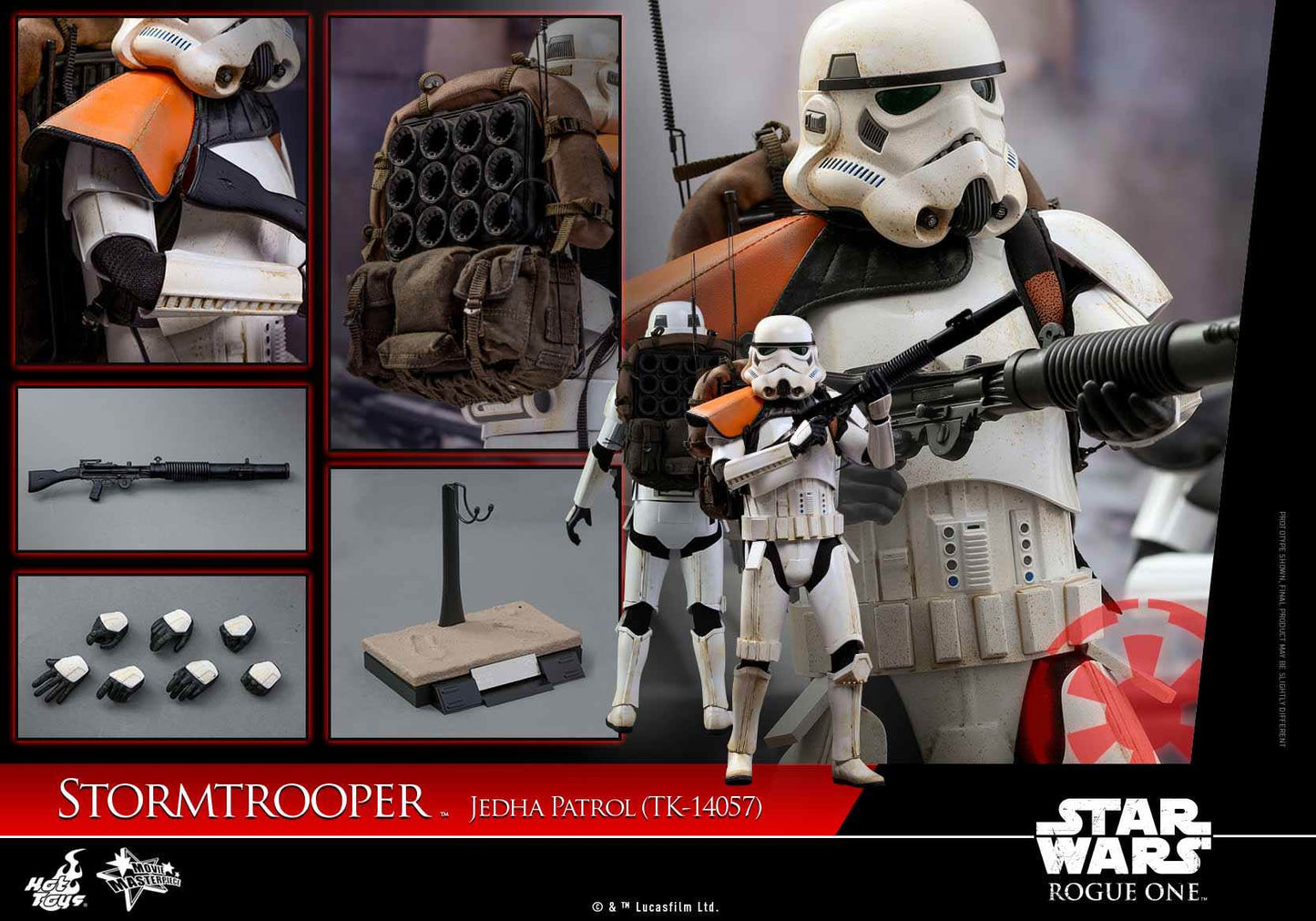 Hot Toys Rogue One: A Star Wars Story - Stormtrooper Jedha Patrol (TK-14057) MMS392