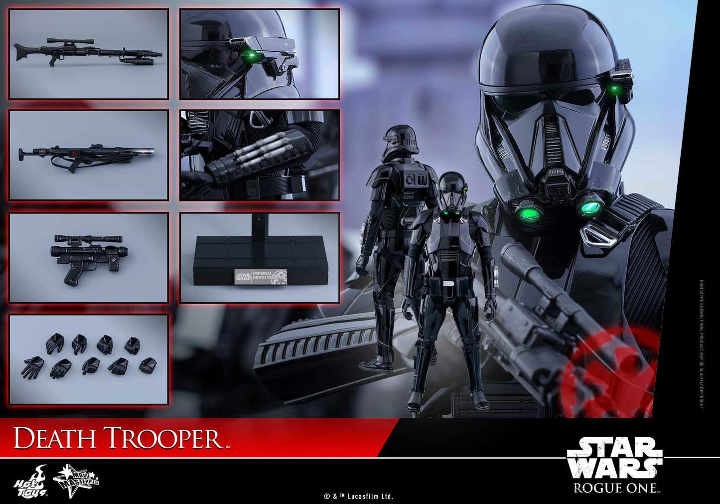 Hot Toys Rogue One: A Star Wars Story - Death Trooper MMS398