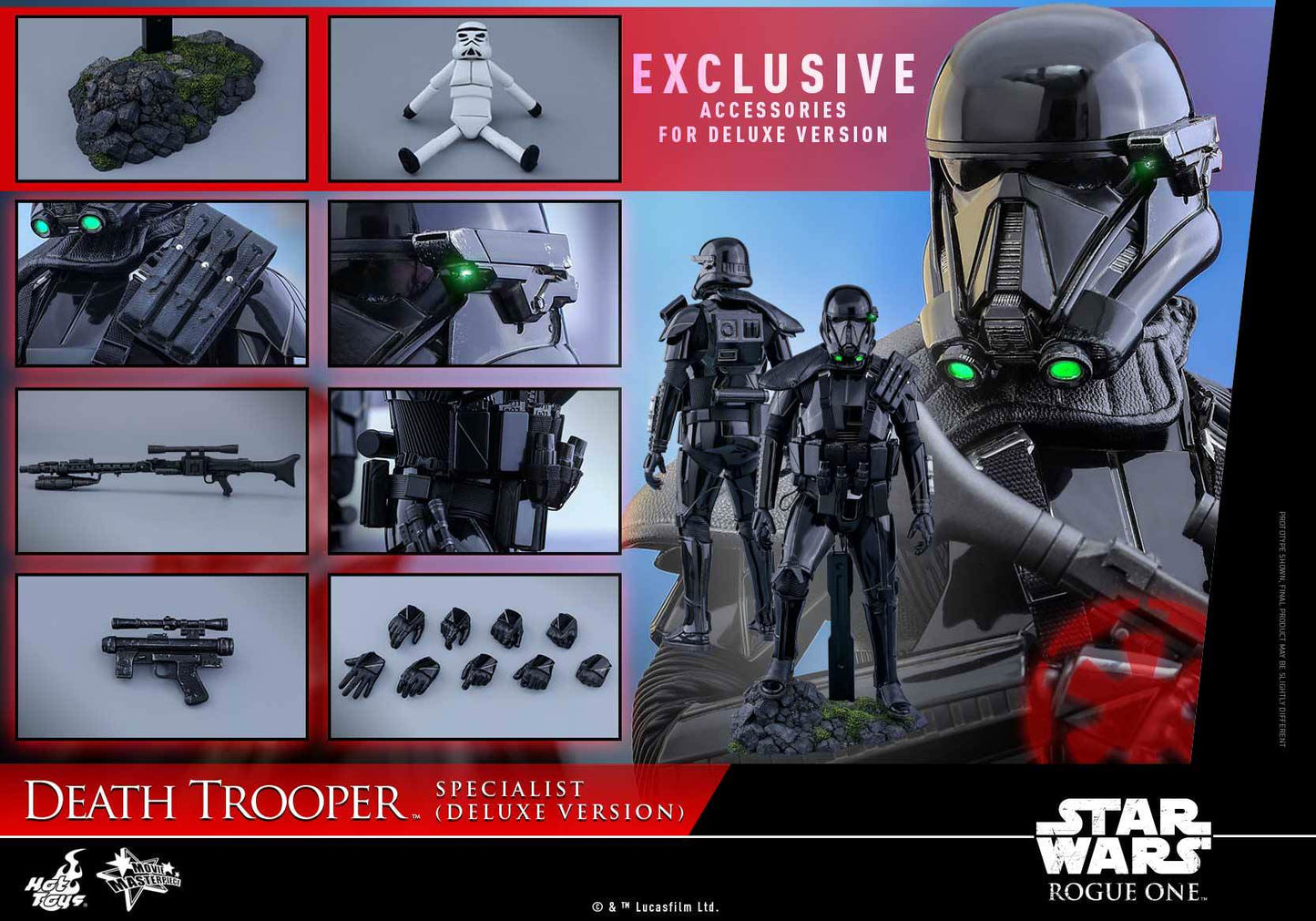 Hot Toys Rogue One: A Star Wars Story - Death Trooper (Deluxe Version) MMS399