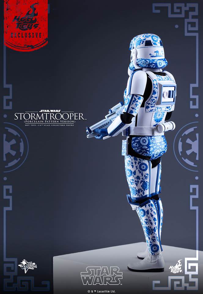 Hot Toys Star Wars - Stormtrooper (Porcelain Pattern Version) MMS401