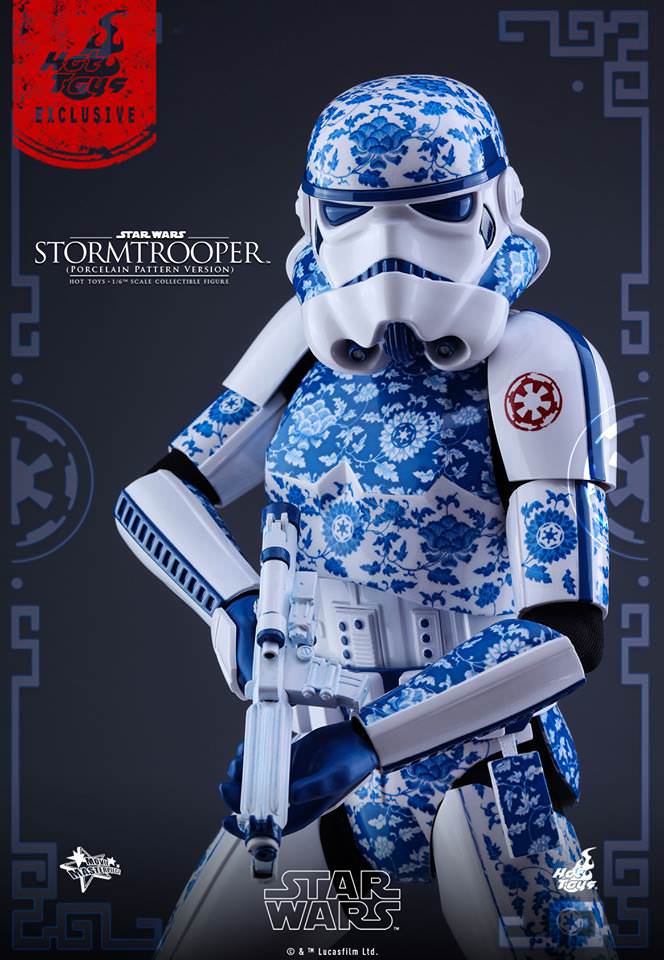 Hot Toys Star Wars - Stormtrooper (Porcelain Pattern Version) MMS401