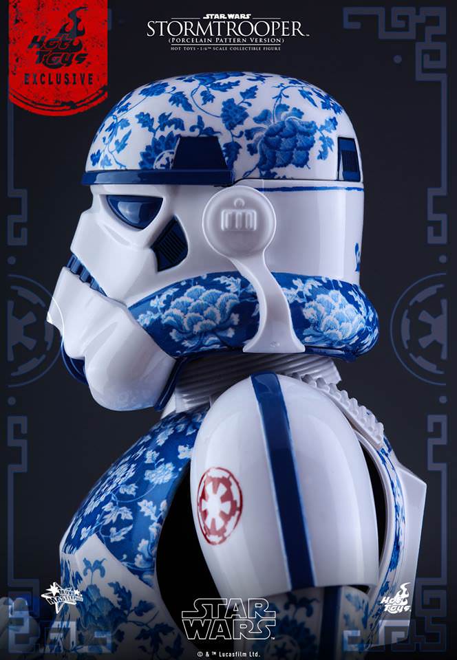 Hot Toys Star Wars - Stormtrooper (Porcelain Pattern Version) MMS401