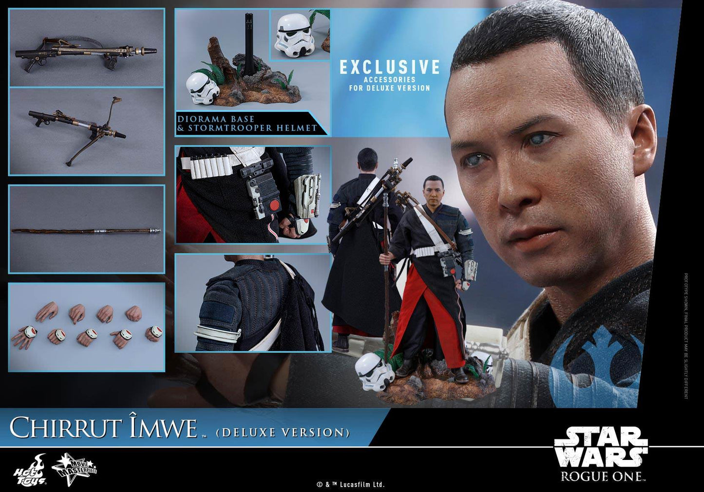 Hot Toys Rogue One: A Star Wars Story - Chirrut Îmwe MMS403