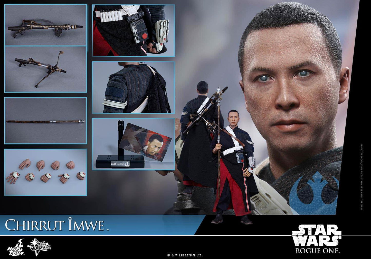 Hot Toys Rogue One: A Star Wars Story - Chirrut Îmwe MMS402