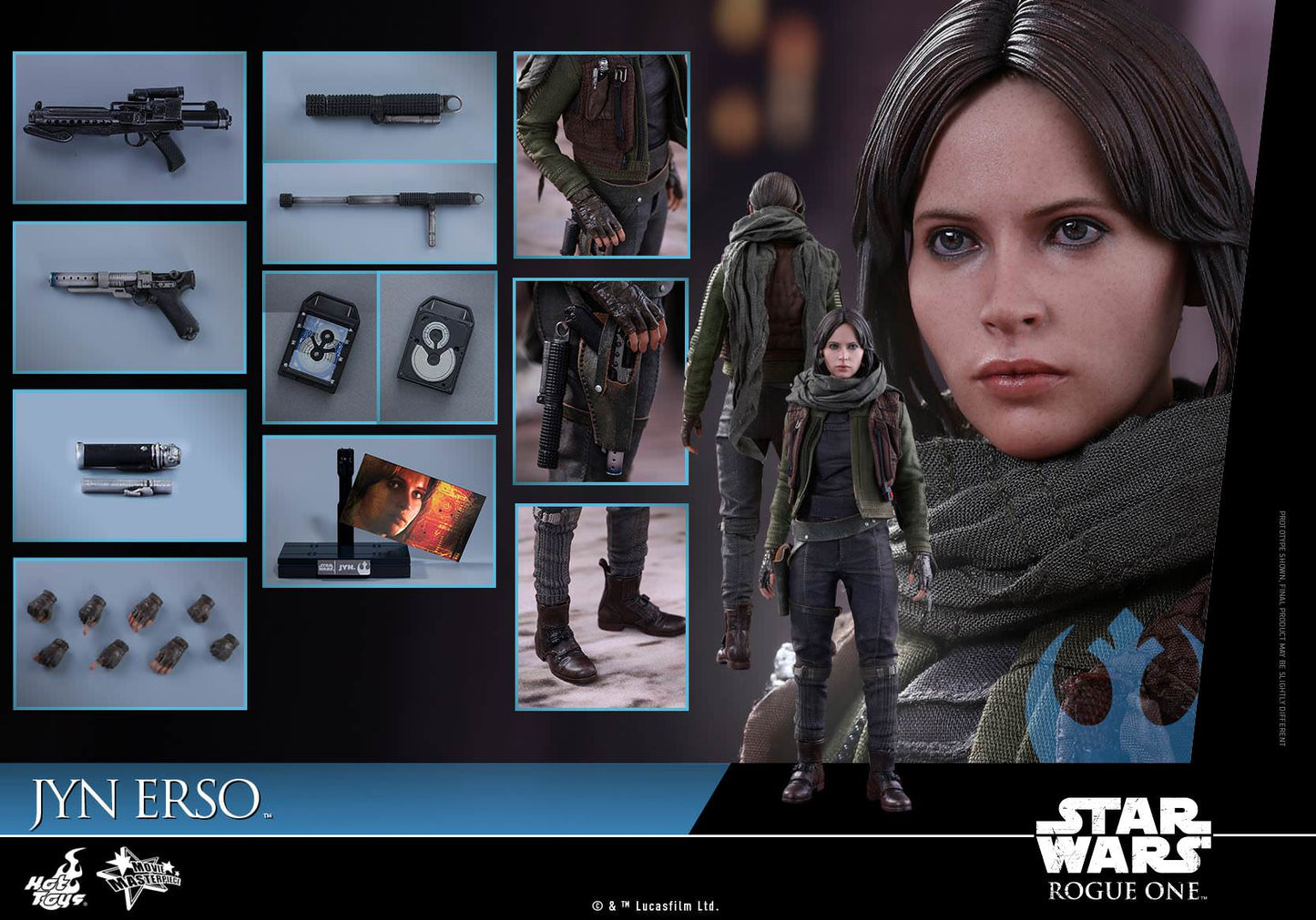 Hot Toys Rogue One: A Star Wars Story - Jyn Erso MMS404 (Regular Edition)