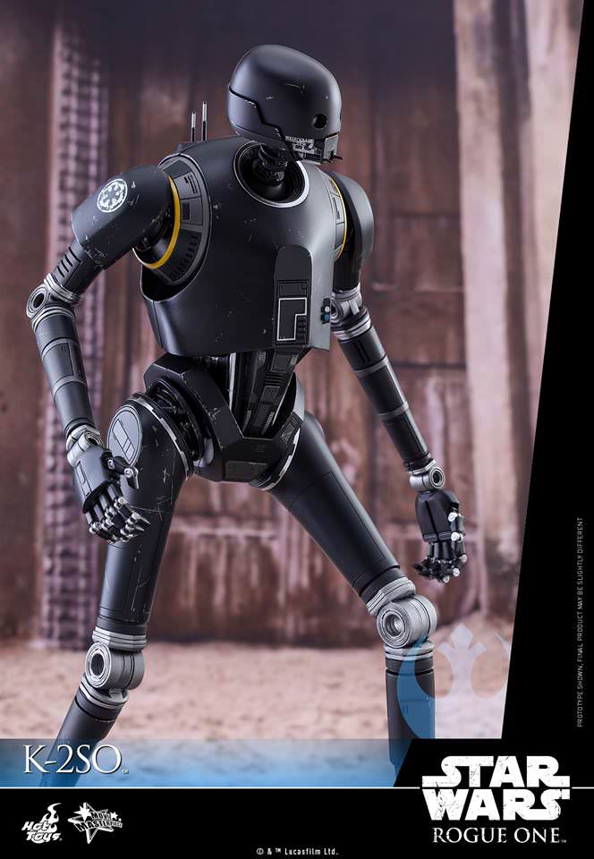 Hot Toys Rogue One: A Star Wars Story - K-2SO MMS406