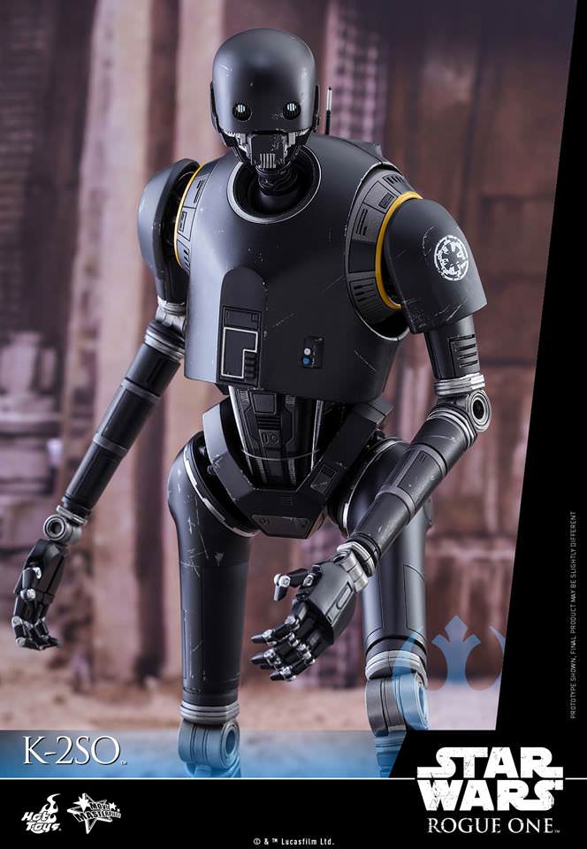 Hot Toys Rogue One: A Star Wars Story - K-2SO MMS406